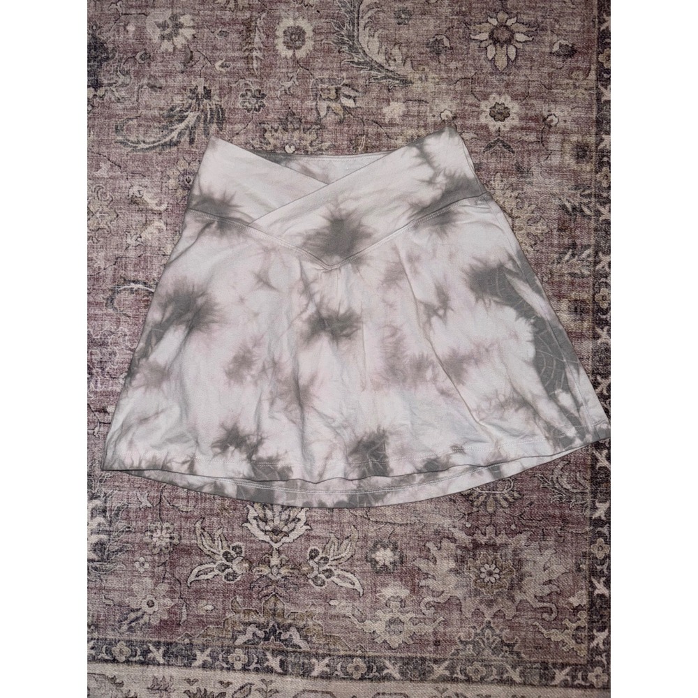 PINK Victoria's Secret Tie Dye Crossover Waist Skirt Built-in Shorts Pockets‎ S
